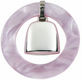 Pink Teething Ring Rattle